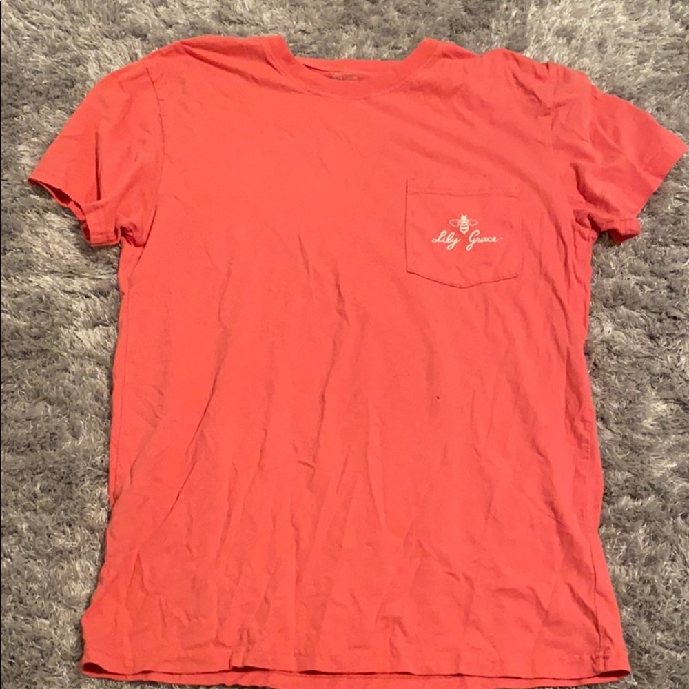 cute lily grace graphic tee